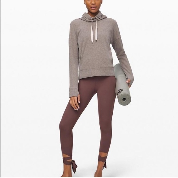 lululemon athletica Tops - Lululemon Go Forward Pullover Fleece Cowl neck